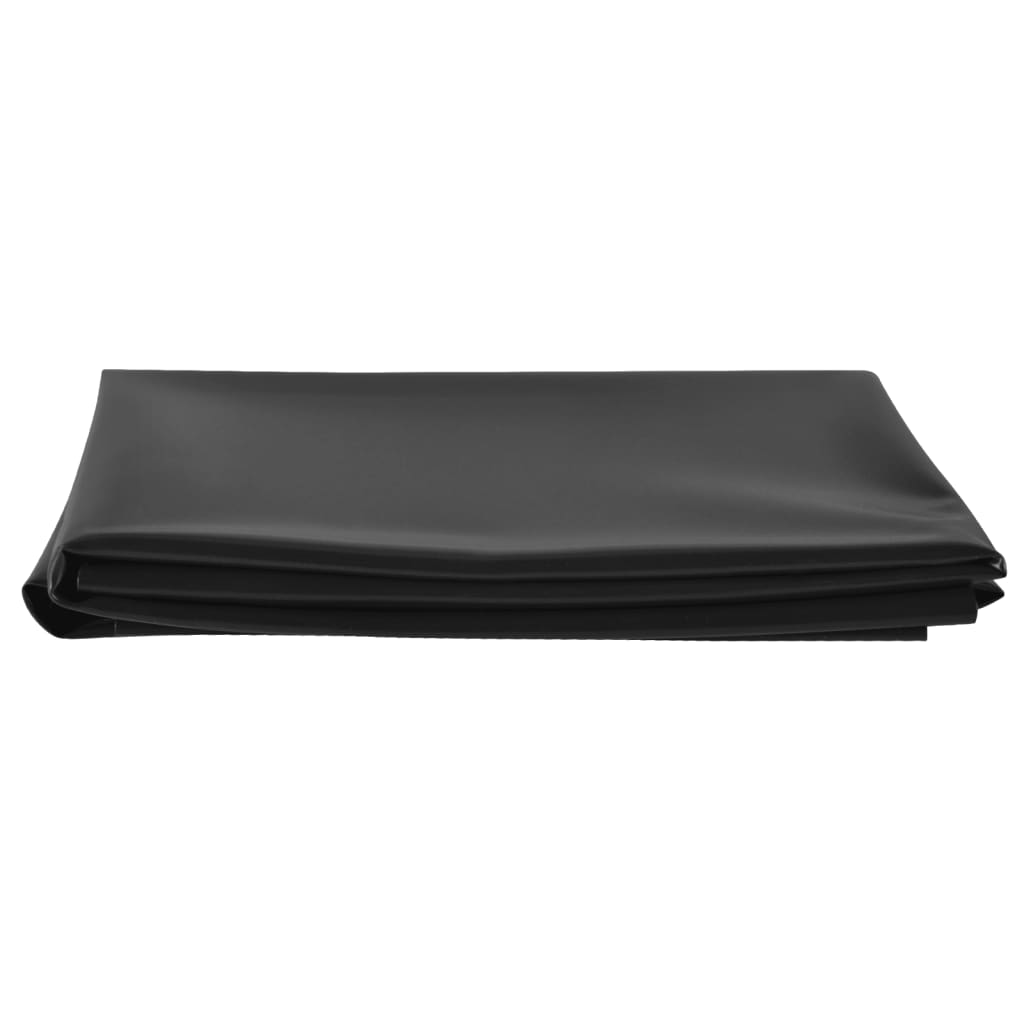 vidaXL Tvenkinio įdėklas, juodos spalvos, 1x6m, PVC, 0,5mm