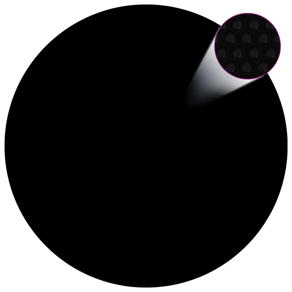 vidaXL Baseino uždangalas, juodos spalvos, 417cm, PE