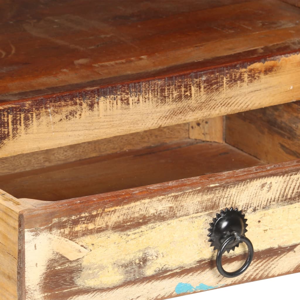vidaXL Šoninė spintelė, 120x30x75cm, perdirbtos medienos masyvas