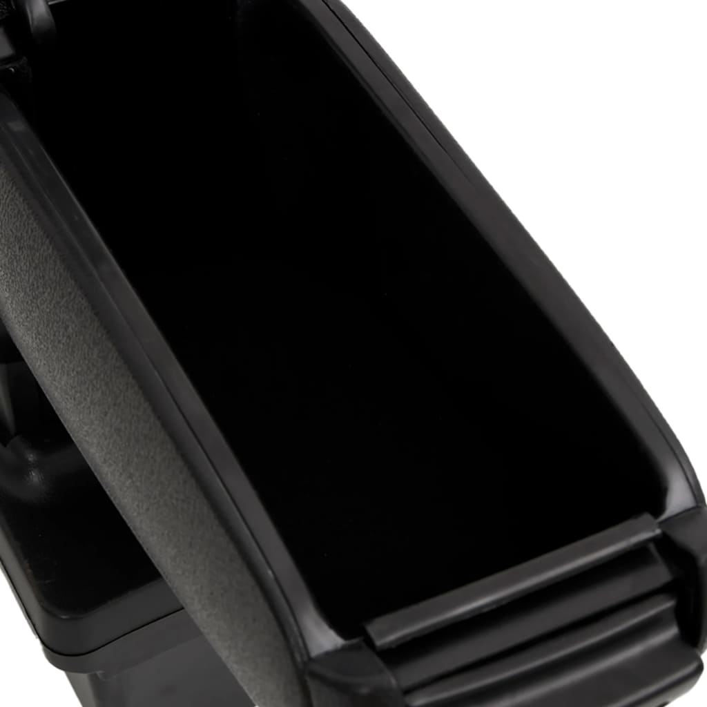 vidaXL Automobilio porankis, juodos spalvos, 13x33x(31-48)cm, ABS