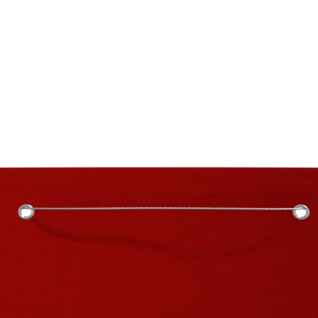 vidaXL Balkono pertvara, raudonos spalvos, 100x240cm, oksfordo audinys
