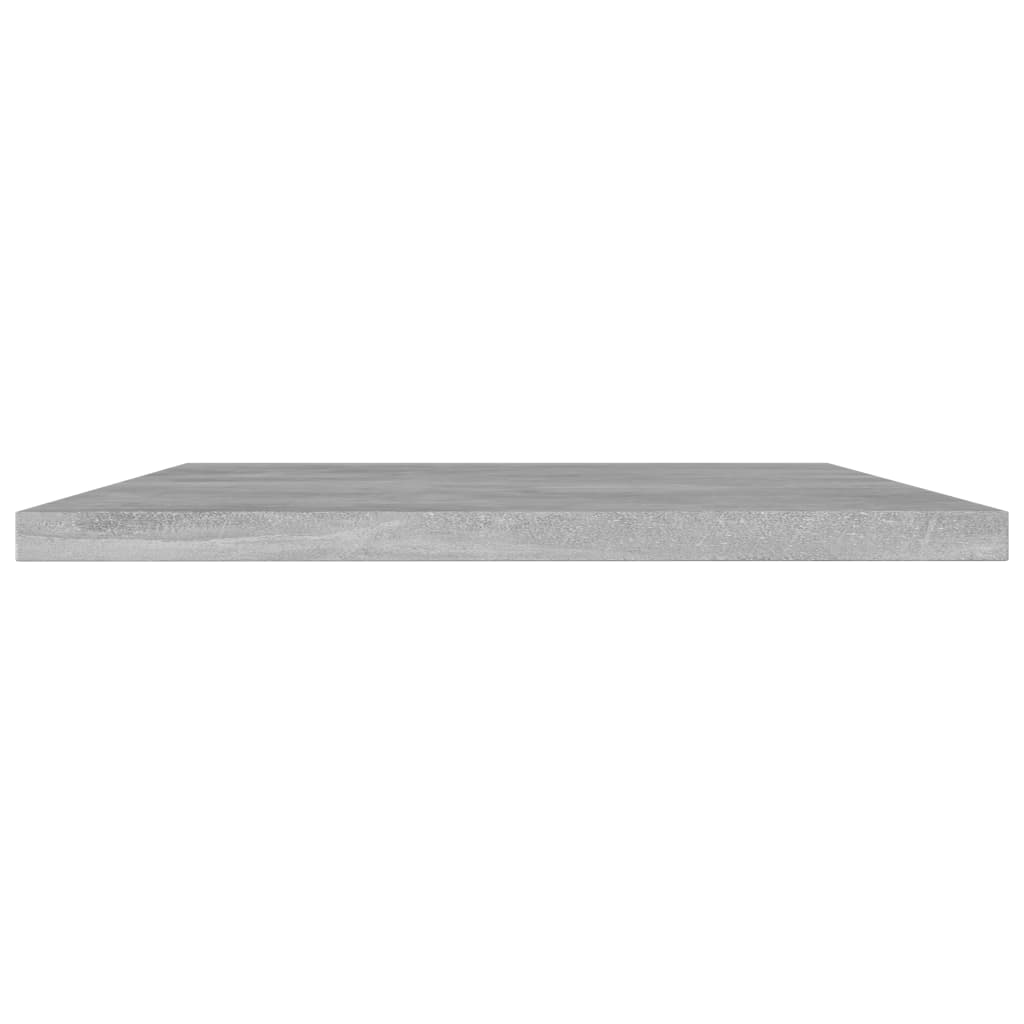 vidaXL Knygų lentynos plokštės, 4vnt., betono pilkos, 60x40x1,5cm, MDP