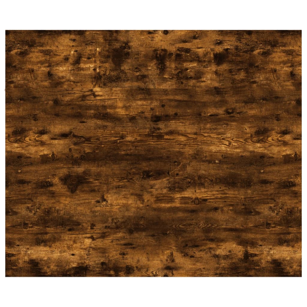 vidaXL Sieninės lentynos, 4vnt., dūminio ąžuolo, 60x50x1,5cm, mediena