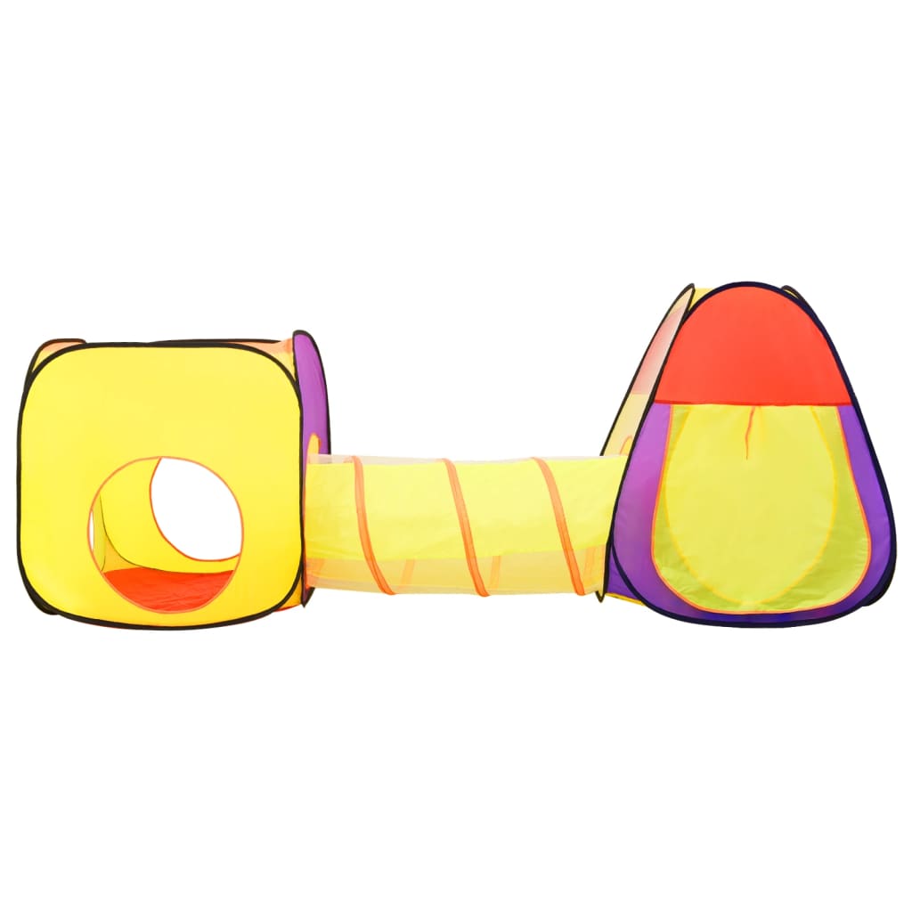 vidaXL Vaikiška žaidimų palapinė, įvairių spalvų, 255x80x100cm