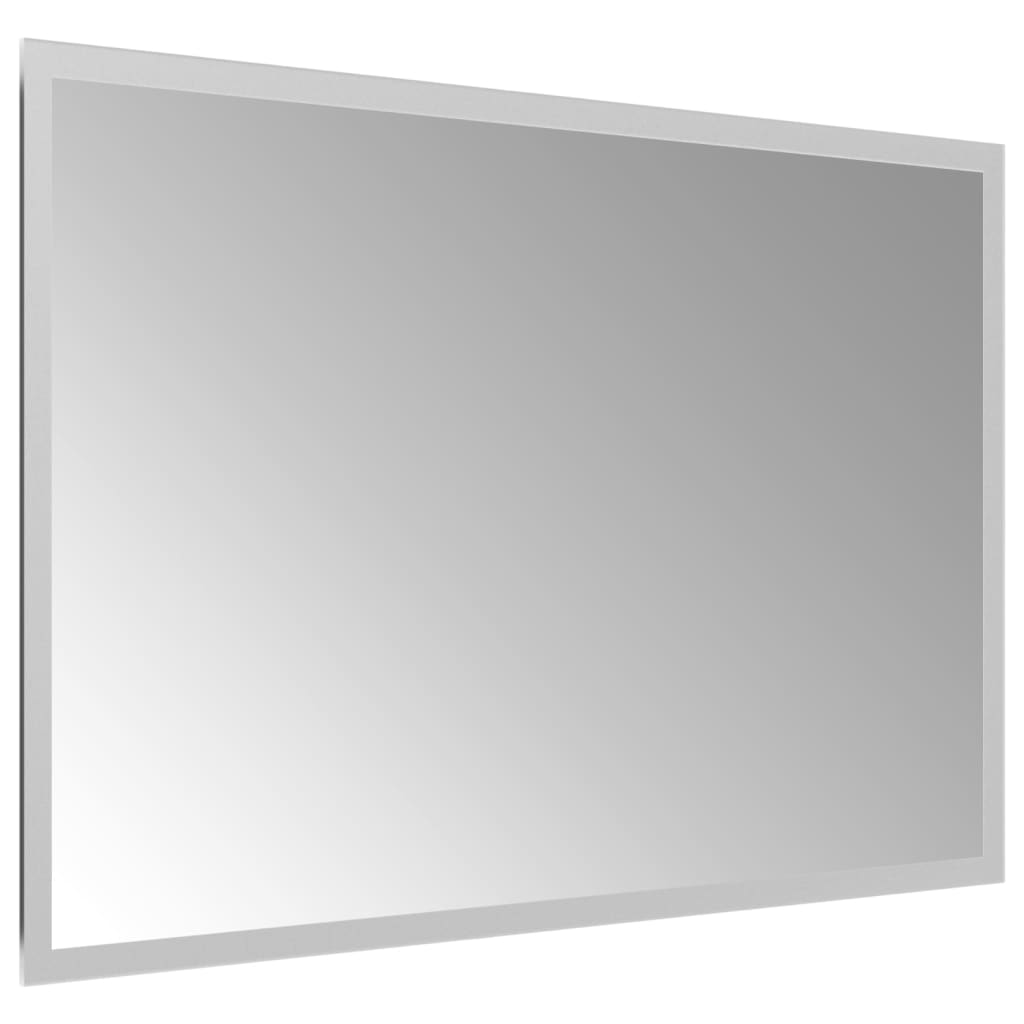 vidaXL Vonios kambario LED veidrodis, 60x40cm