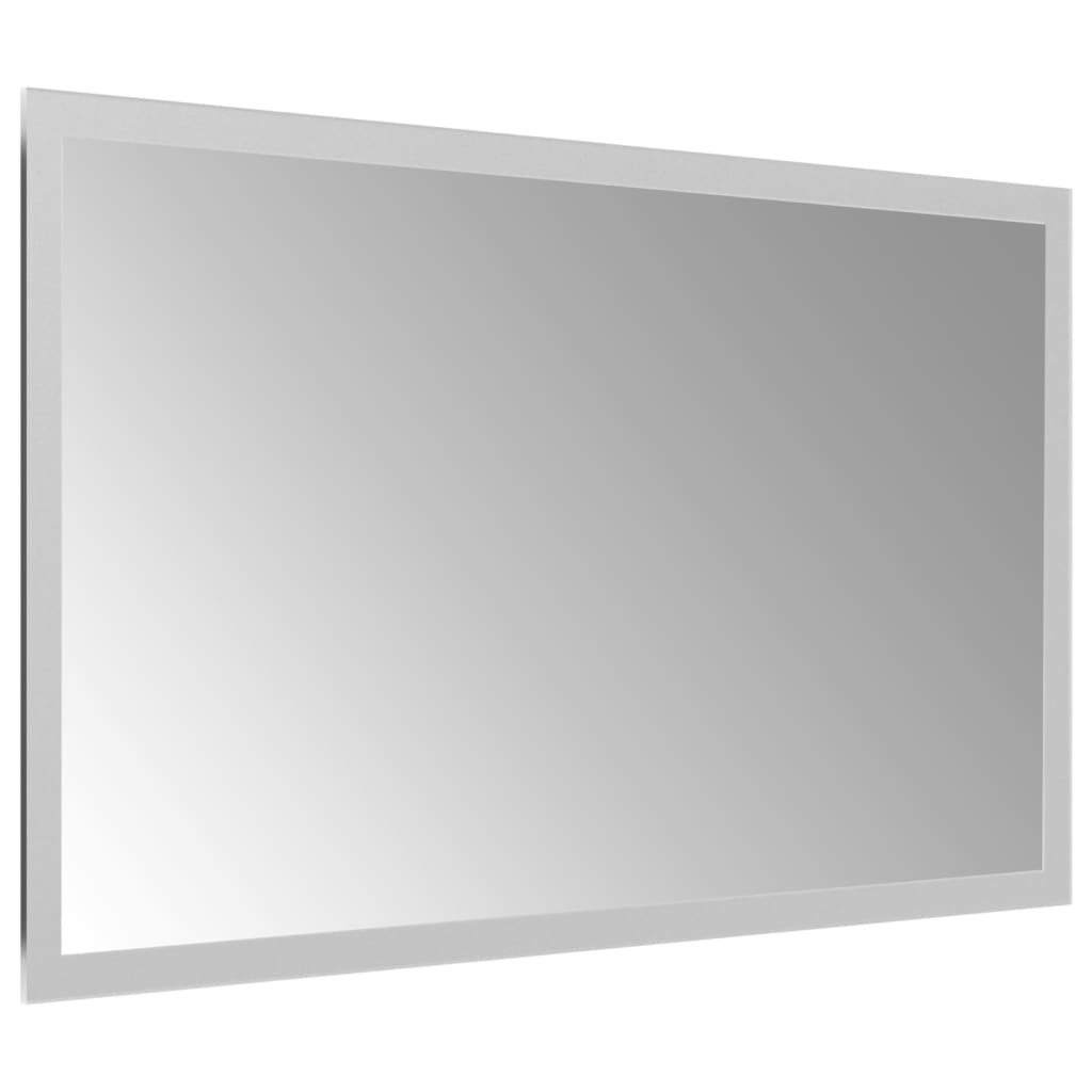 vidaXL Vonios kambario LED veidrodis, 50x30cm