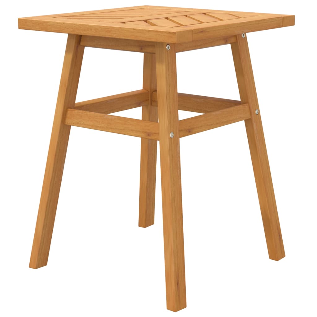 vidaXL Šoninis staliukas, 45x45x60cm, akacijos medienos masyvas
