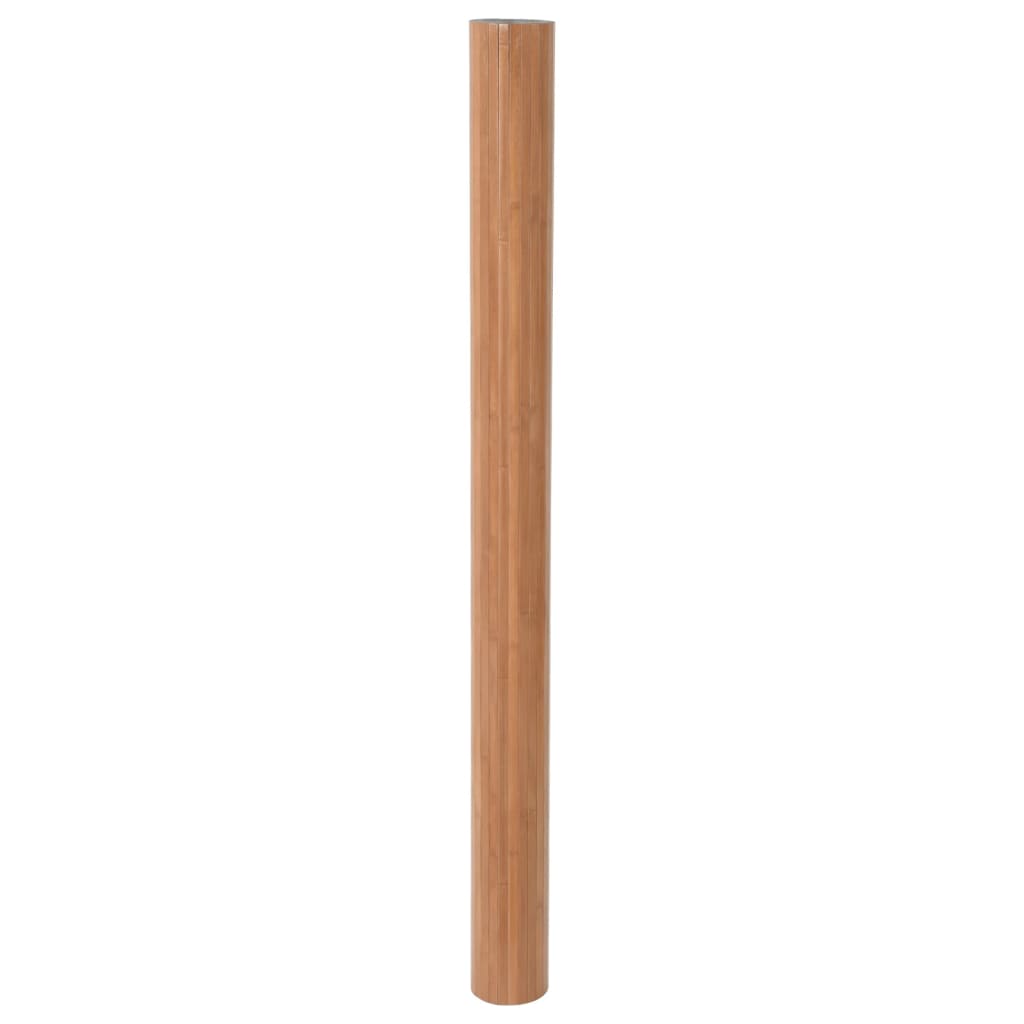 vidaXL Kambario pertvara, natūralios spalvos, 165x600cm, bambukas