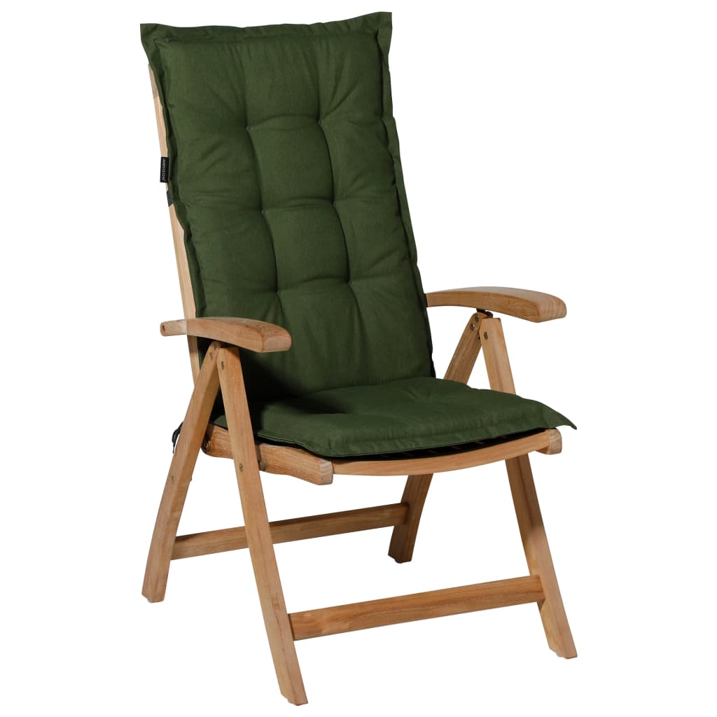 Madison Pagalvėlė kėdei su žemu atlošu Panama, žalia, 105x50cm