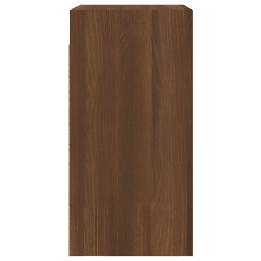 vidaXL Televizoriaus spintelė, ruda ąžuolo, 30,5x30x60cm, mediena