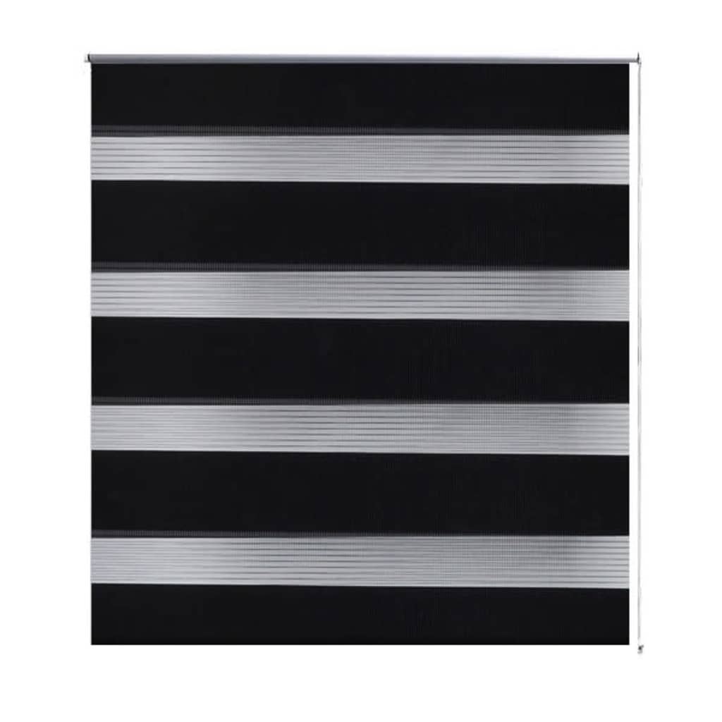 Zebra Žaliuzė, Roletas 40 x 100 cm, Juodas