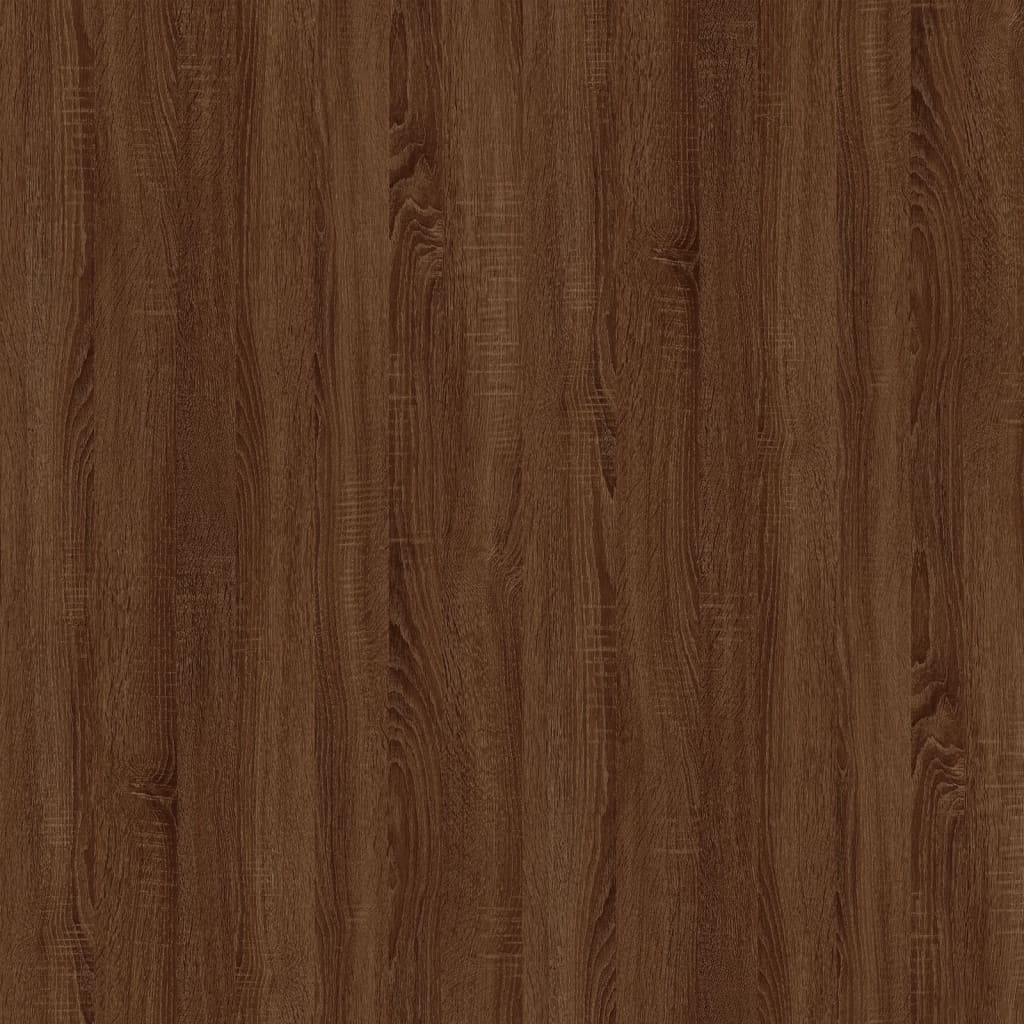 vidaXL Orkaitės spintelė, ruda ąžuolo, 60x46x81,5cm, apdirbta mediena