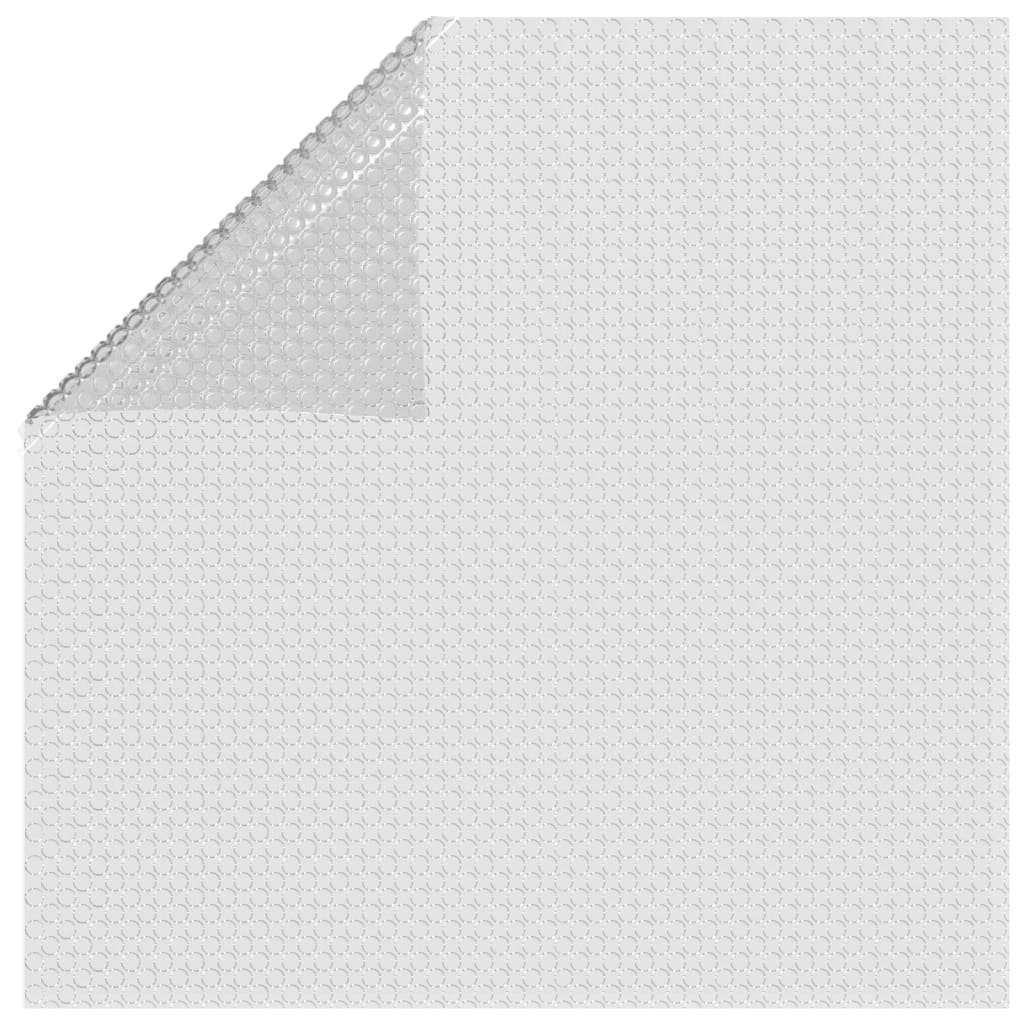 vidaXL Saulę sugerianti baseino plėvelė, pilkos spalvos, 450x220cm, PE