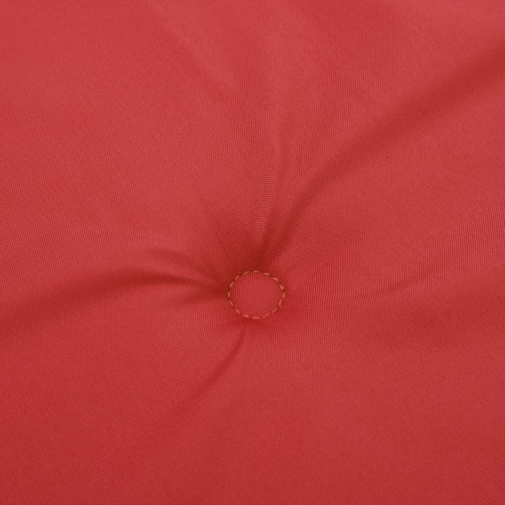 vidaXL Sodo suoliuko pagalvėlė, raudonos spalvos, 200x50x3cm, audinys
