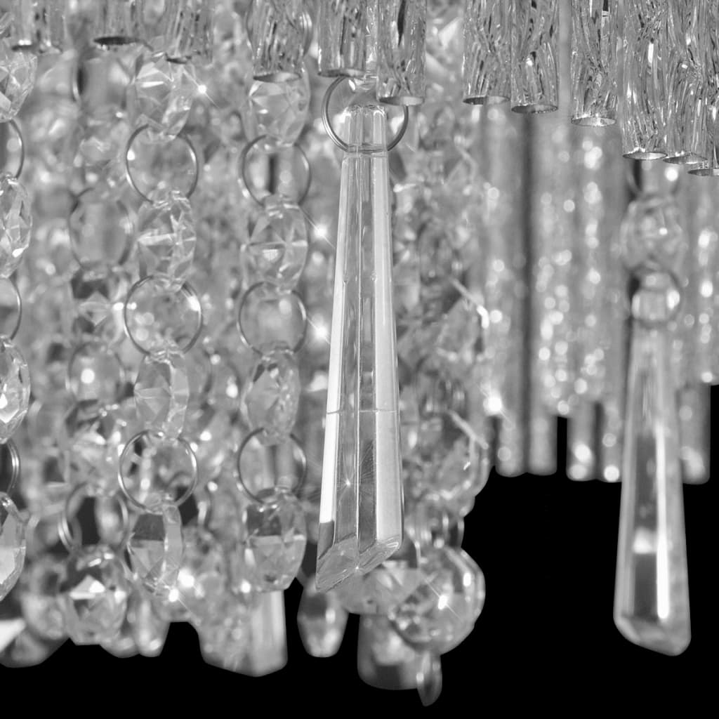 LED Lubų Šviestuvas, Krištolinis Sietynas, 55 cm Skersmens