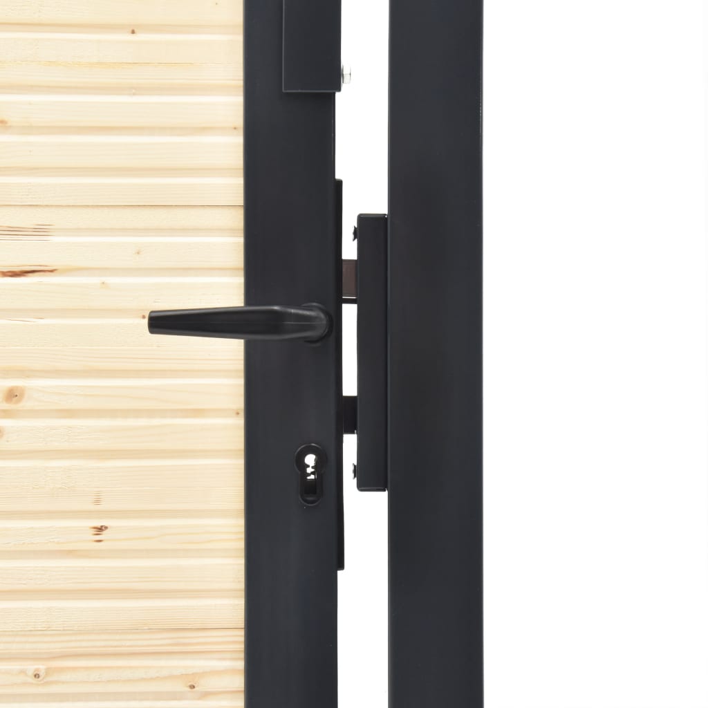 vidaXL Tvoros lentjuostės, 115vnt., eglės medienos masyvas