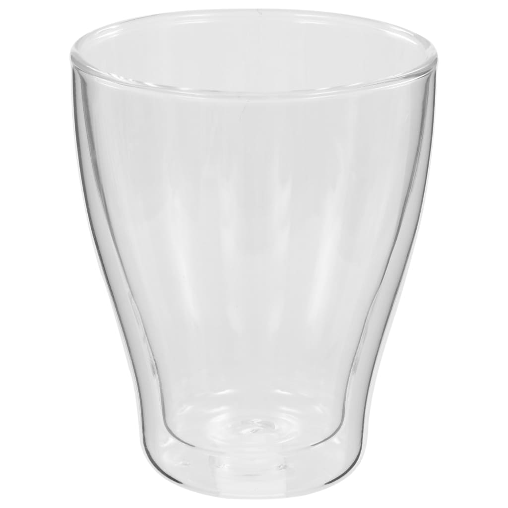 vidaXL Dvigubos sienelės stiklinės Latte Macchiato, 12vnt., 370ml