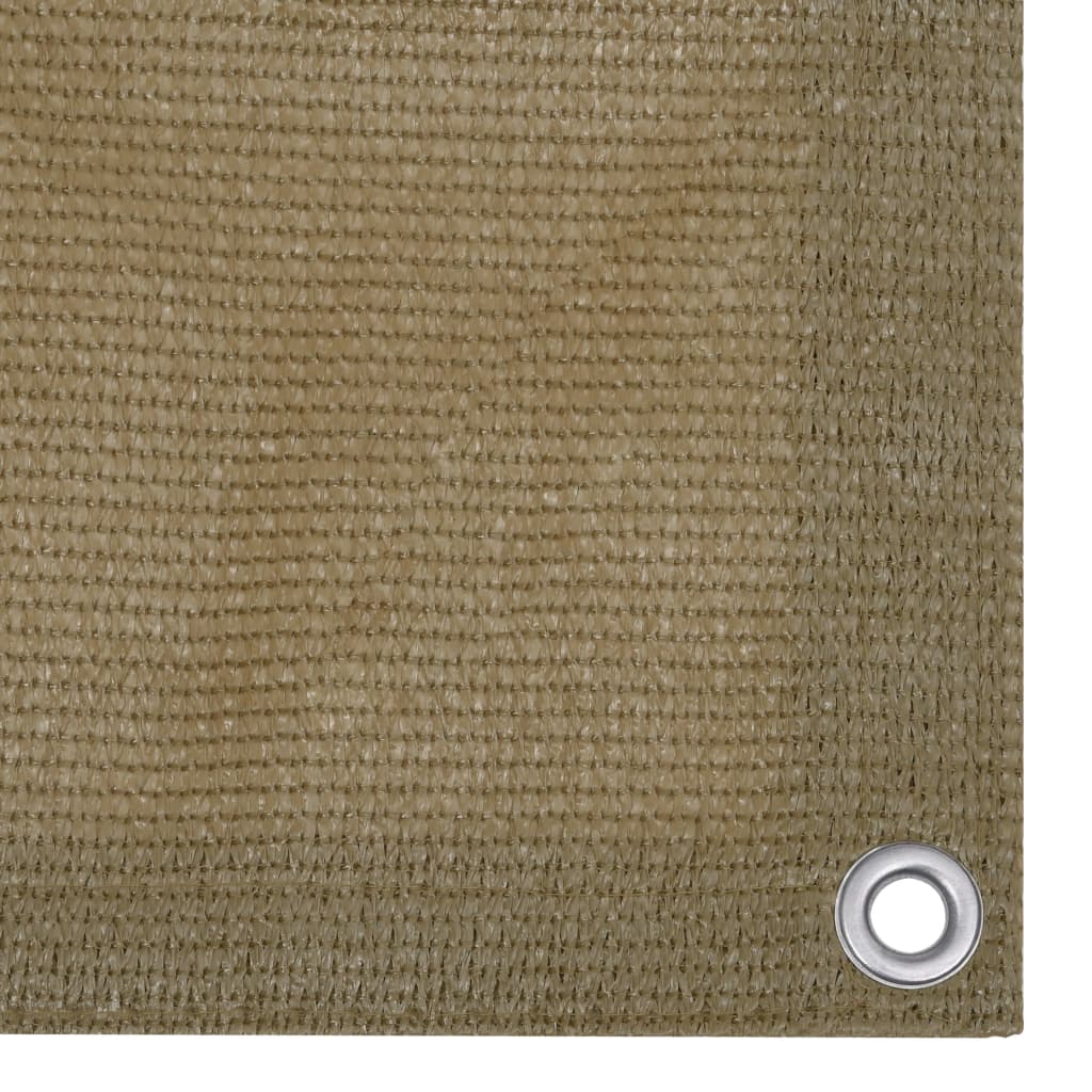 vidaXL Palapinės kilimėlis, taupe spalvos, 200x200cm