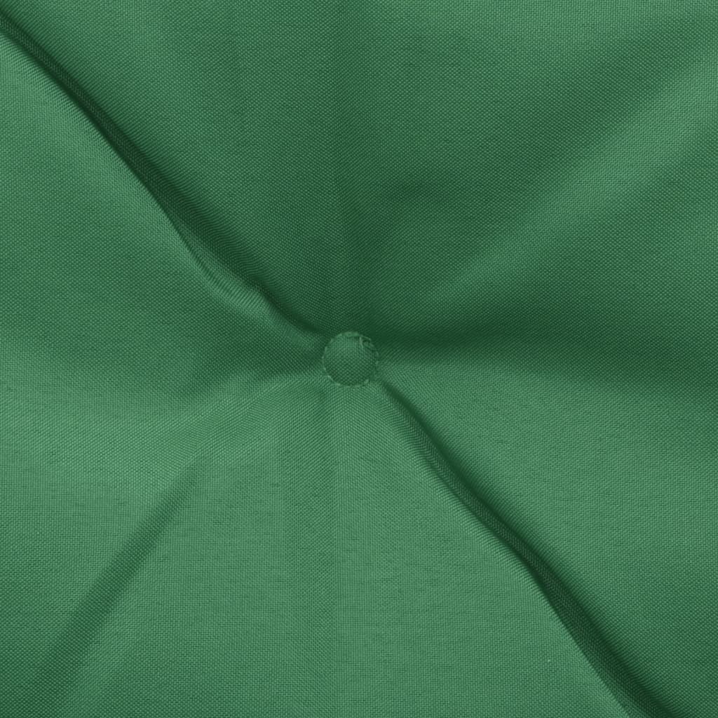 vidaXL Supamos kėdės pagalvėlės, 2vnt., žalios spalvos, 50cm