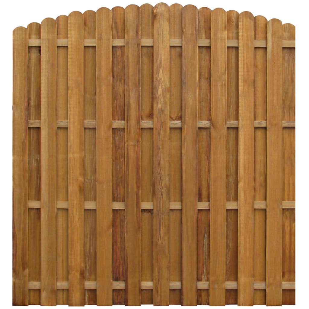vidaXL Tvoros plokštė, 170x(156-170)cm, impregnuota pušies mediena