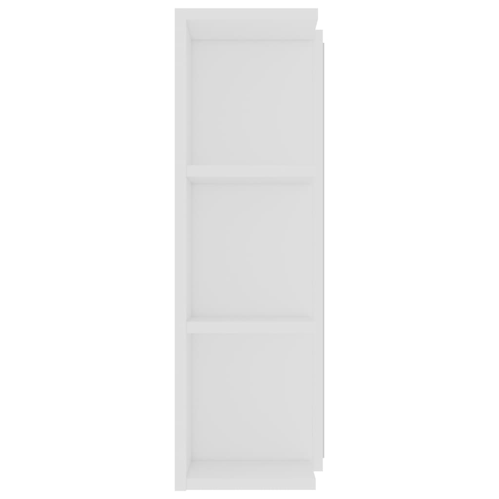 vidaXL Vonios kambario spintelė, baltos spalvos, 80x20,5x64cm, MDP