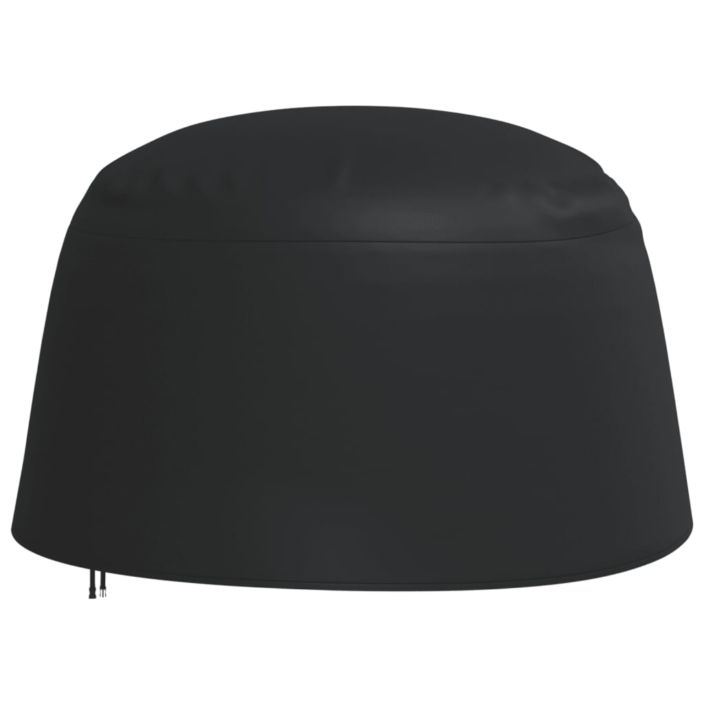 vidaXL Supamo krėslo uždangalas, juodas, 190x115cm, 420D oksfordas