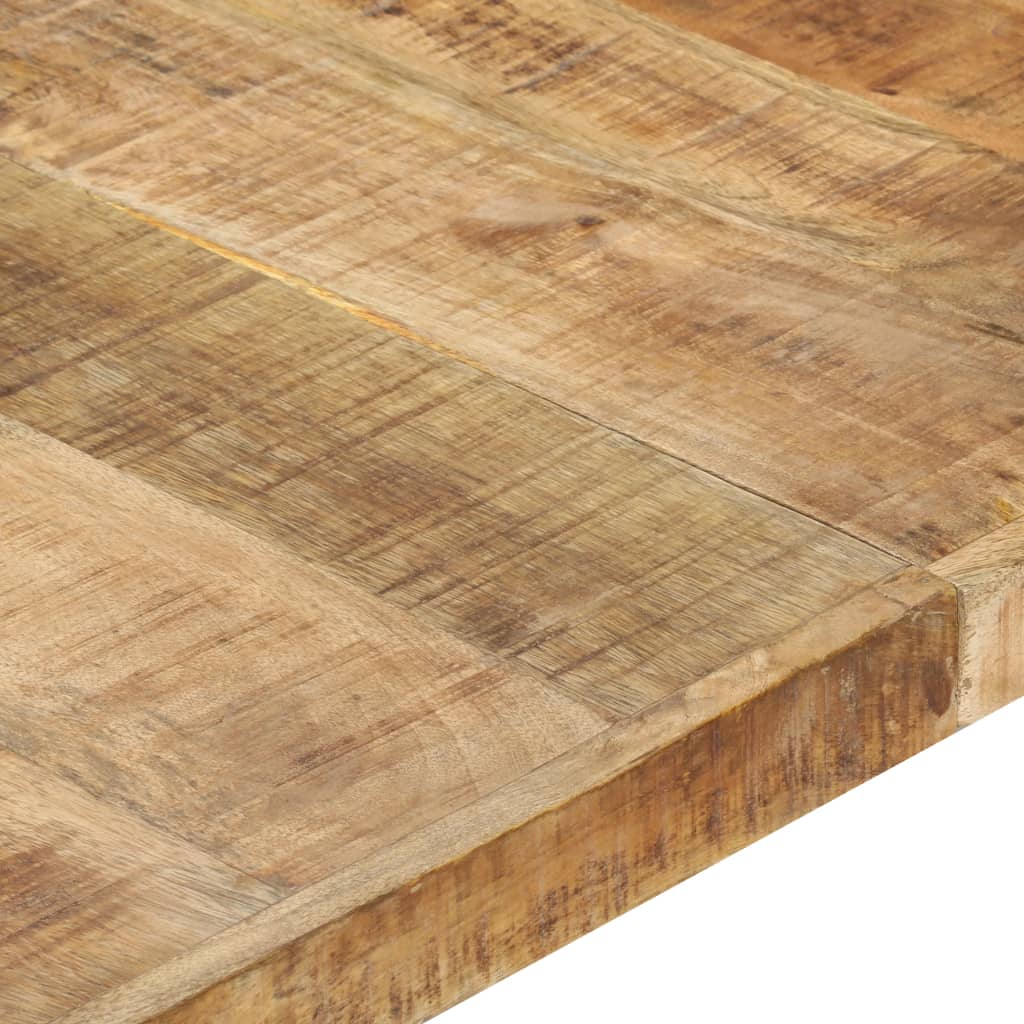 vidaXL Kavos staliukas, 140x140x40cm, neapdorota mango mediena