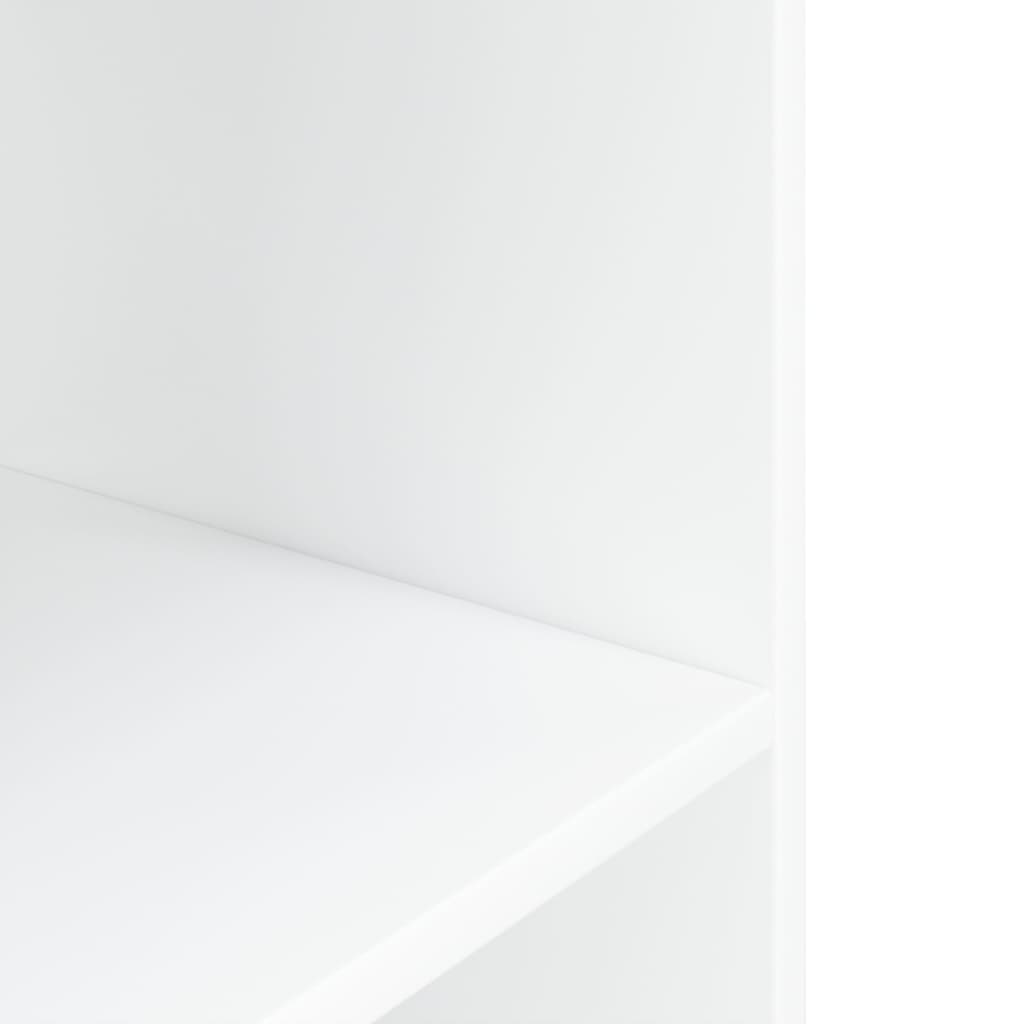 vidaXL Akvariumo stovas, baltas, 75x36x72,5cm, apdirbta mediena