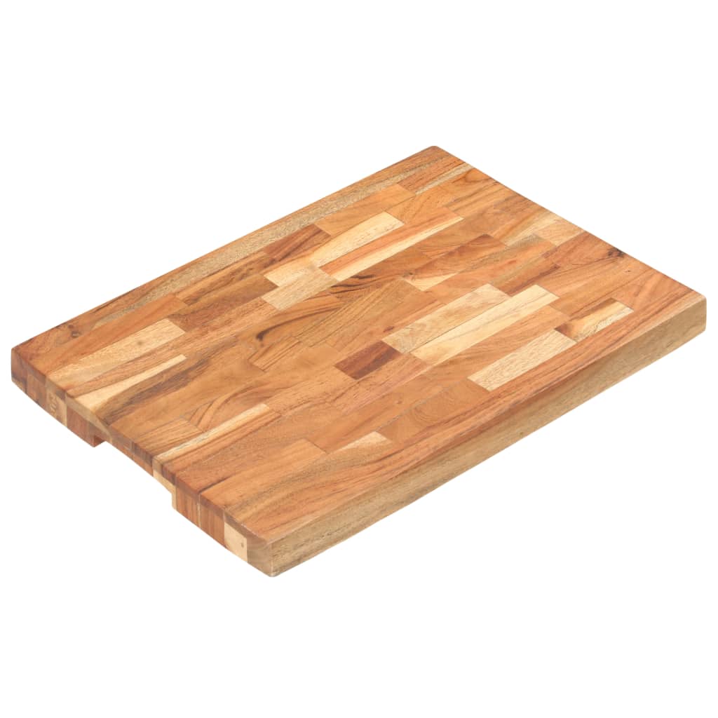 vidaXL Pjaustymo lentelė, 50x35x4cm, akacijos medienos masyvas