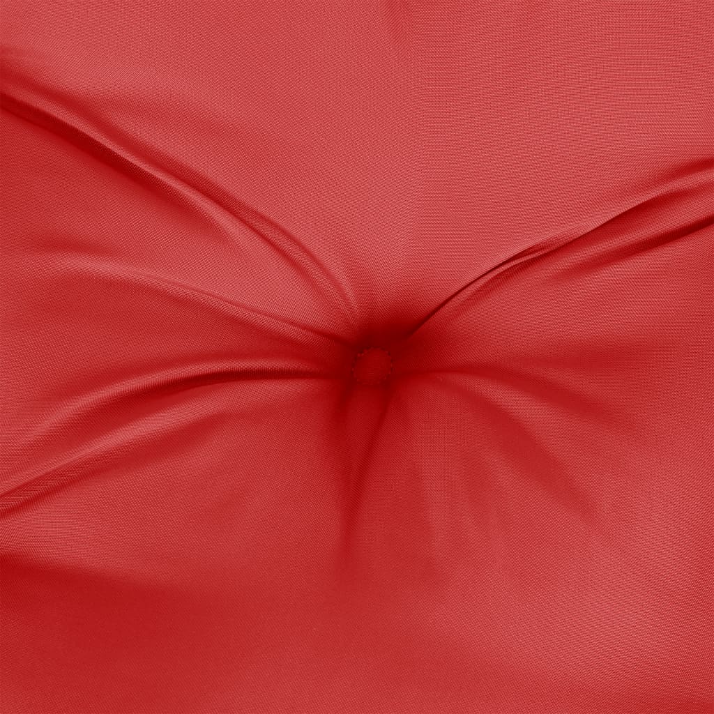vidaXL Sodo suoliuko pagalvėlė, raudonos spalvos, 150x50x7cm, audinys