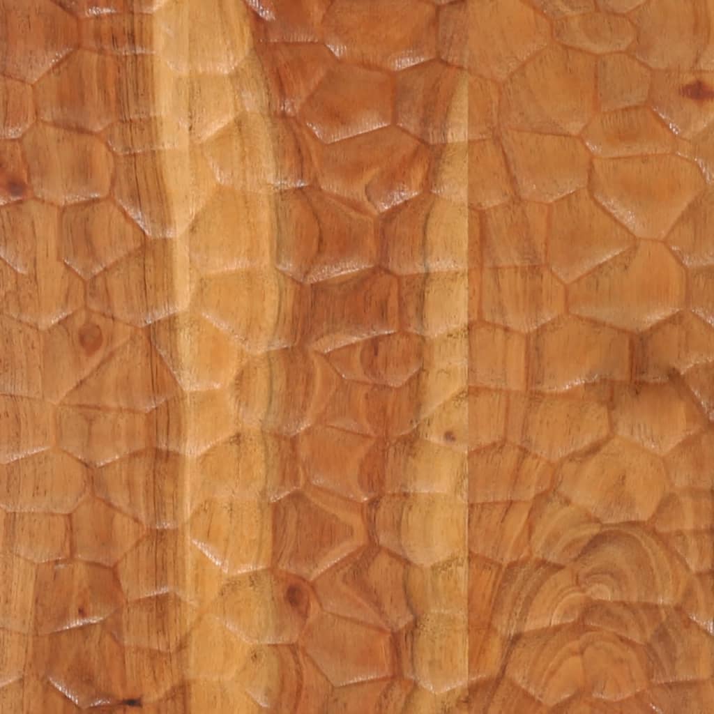 vidaXL Šoninė spintelė, 90x33x75cm, akacijos medienos masyvas