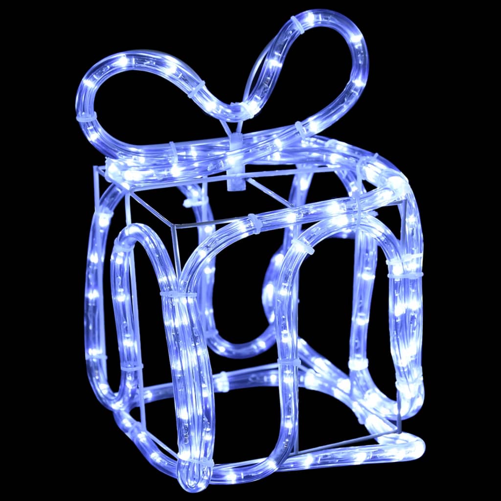 vidaXL Kalėdų dekoracija dovanų dėžutės, 180 LED lempučių