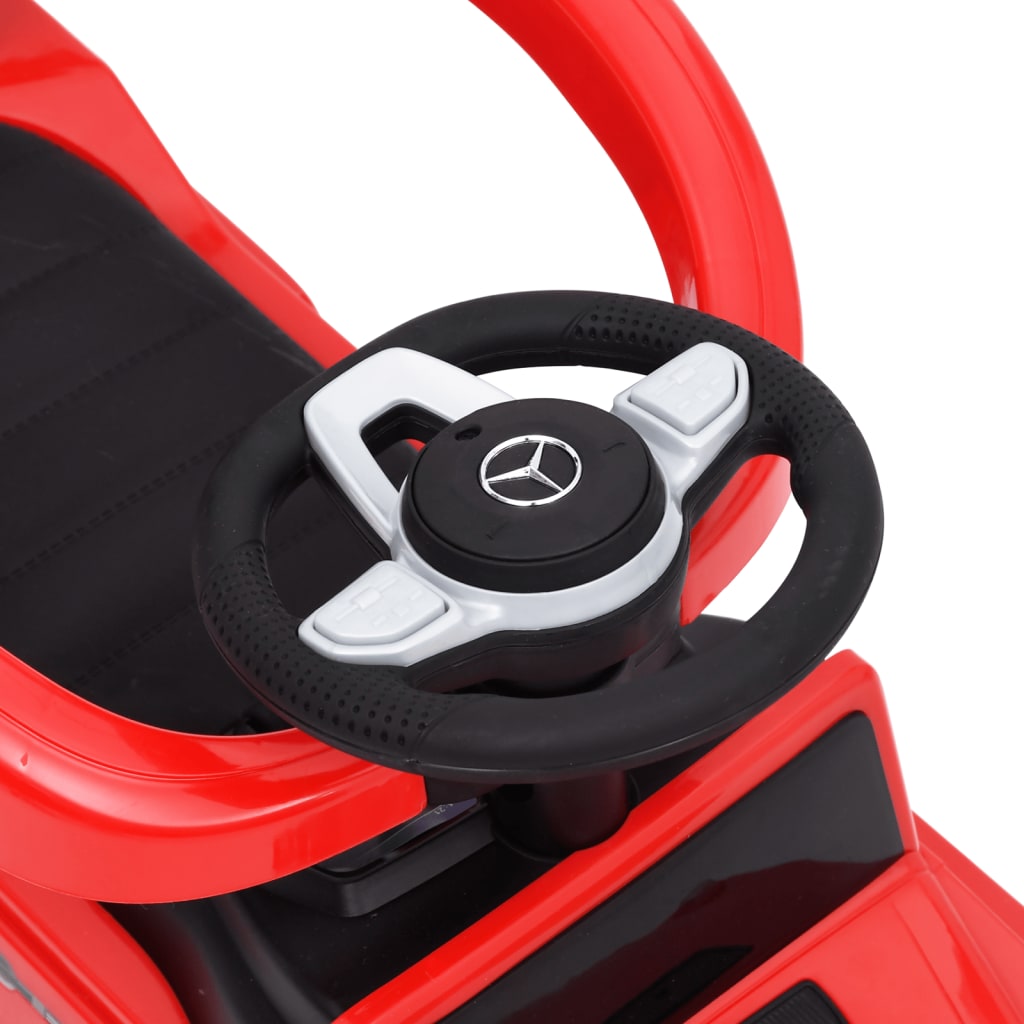 vidaXL Paspiriamas vaikiškas automobilis Mercedes-Benz G63, raudonas