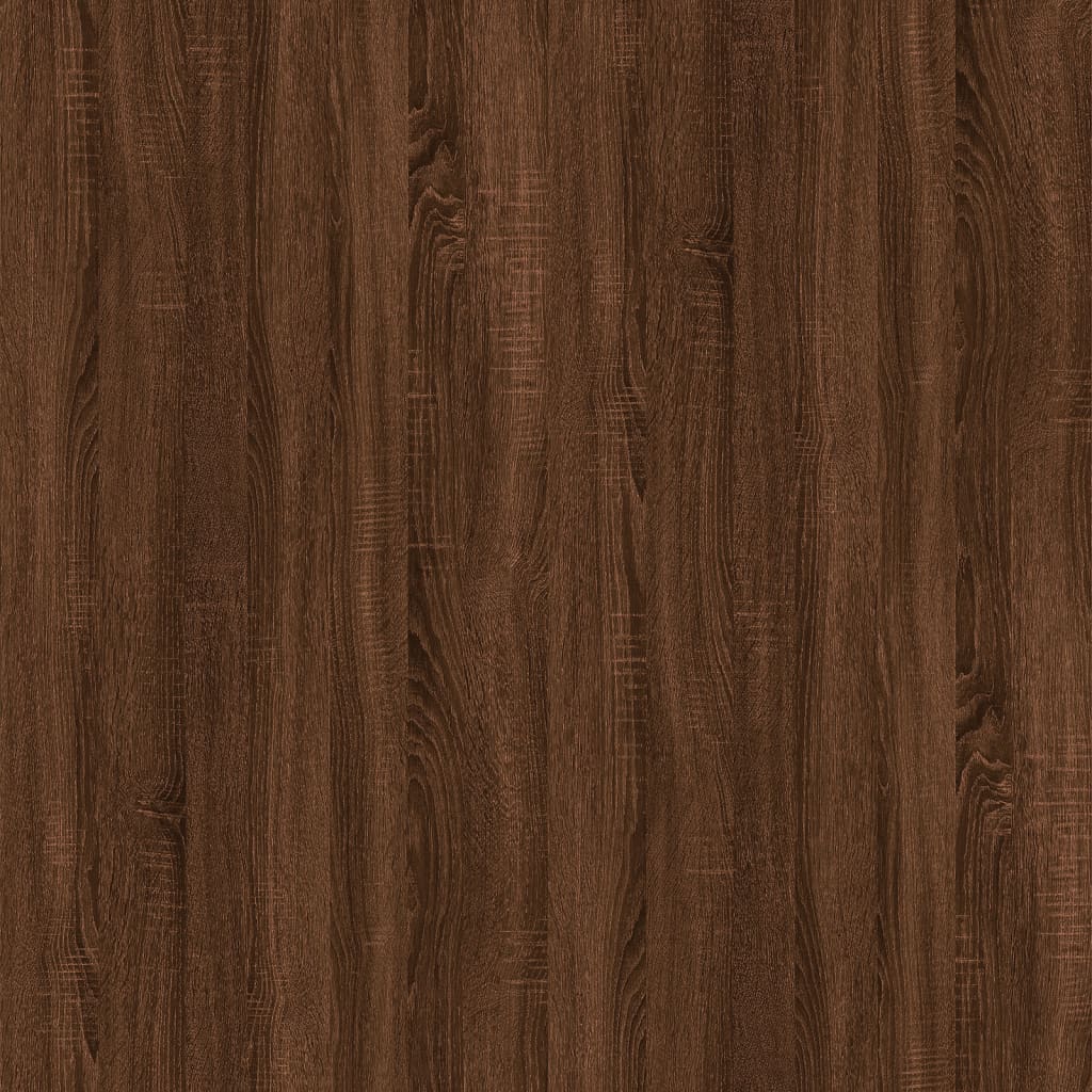 vidaXL Konsolinis staliukas, rudas ąžuolo, 100x39x75cm, mediena