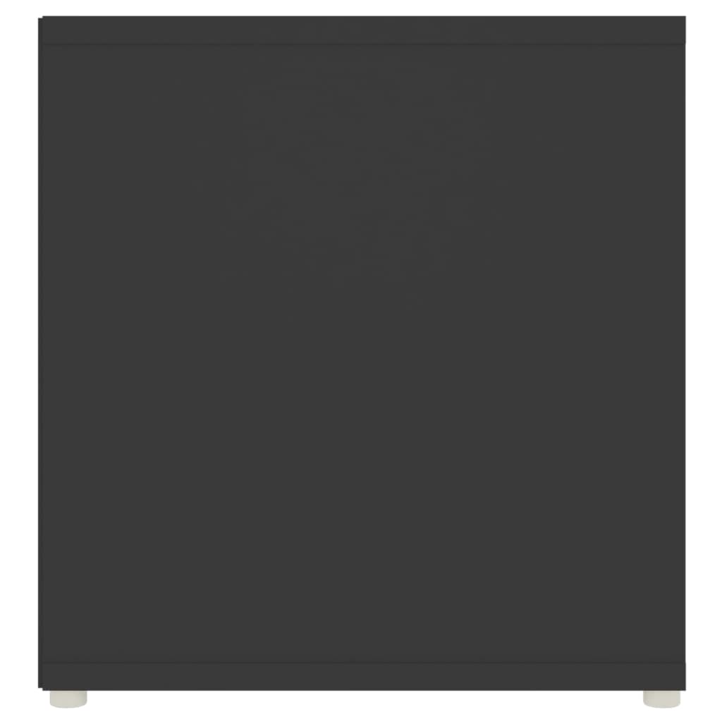 vidaXL Televizoriaus spintelė, pilkos spalvos, 107x35x37cm, MDP