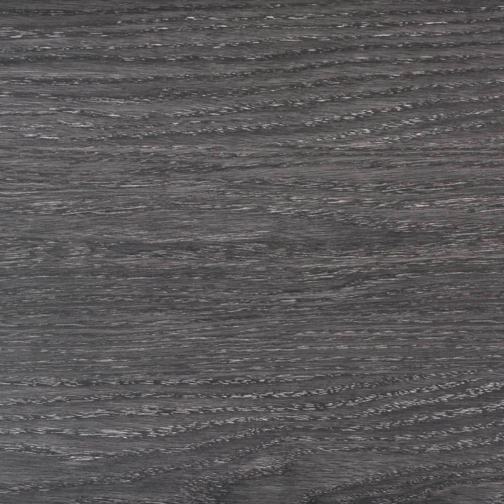 vidaXL Grindų plokštės, juodos/baltos, PVC, 5,26m², 2mm, nelipnios