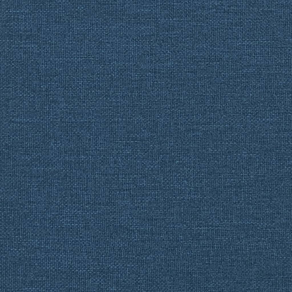 vidaXL Suoliukas, mėlynos spalvos, 110x76x80cm, audinys