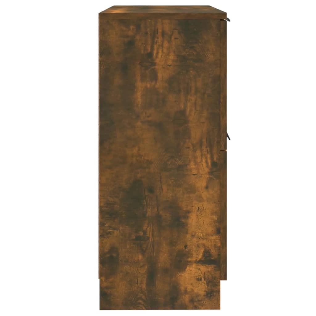 vidaXL Šoninė spintelė, dūminio ąžuolo, 30x30x70cm, apdirbta mediena