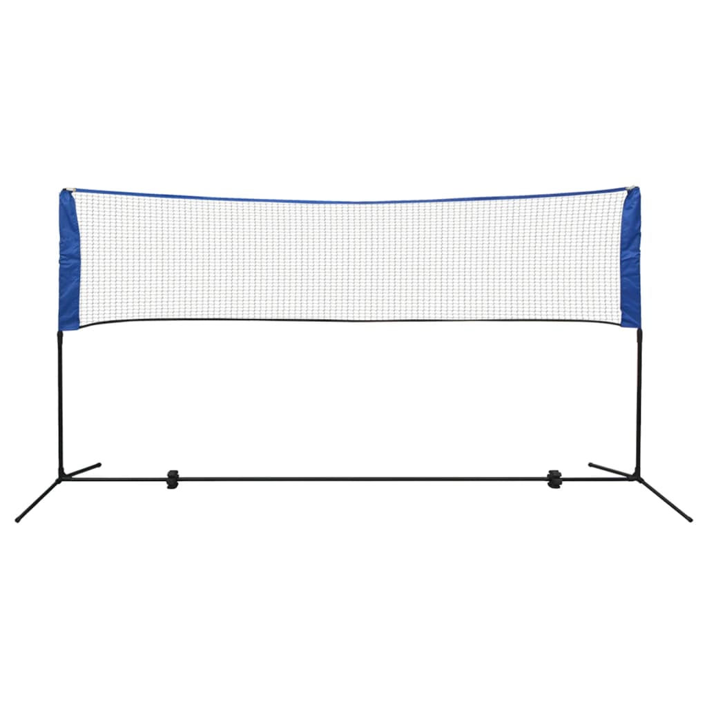 vidaXL Badmintono tinklas su plunksninukais, 300x155 cm