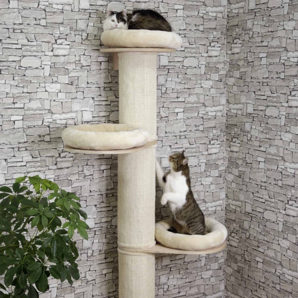 Kerbl Draskyklė katėms Dolomit Tower, smėlio spalvos, 187 cm