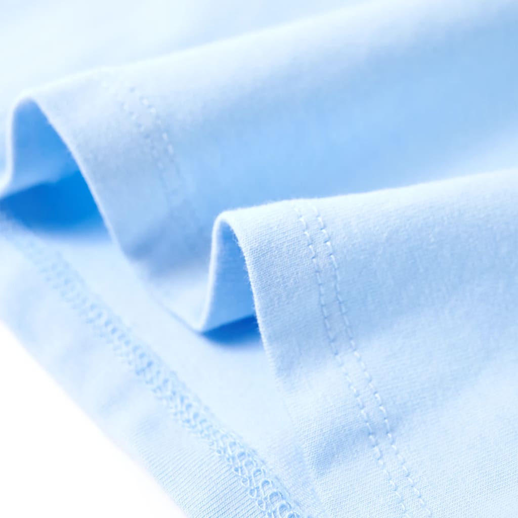 Vaikiški marškinėliai, šviesiai mėlynos spalvos, 92 dydžio