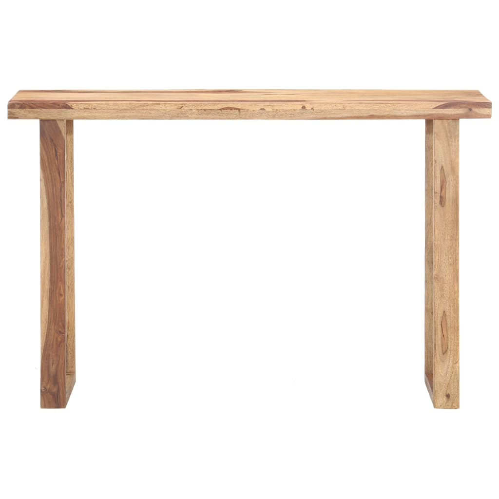 vidaXL Konsolinis staliukas, 118x40x76cm, dalbergijos medienos masyvas