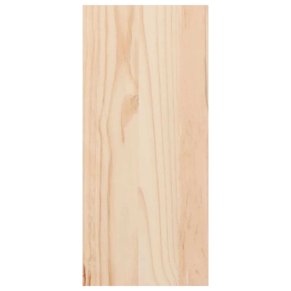 vidaXL Vyno spintelė, 56x25x56cm, pušies medienos masyvas