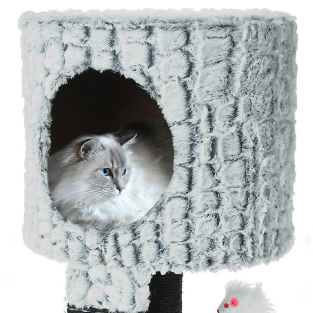 Pets Collection Draskyklė katėms su stovu ir pelyte, 30x30x40cm