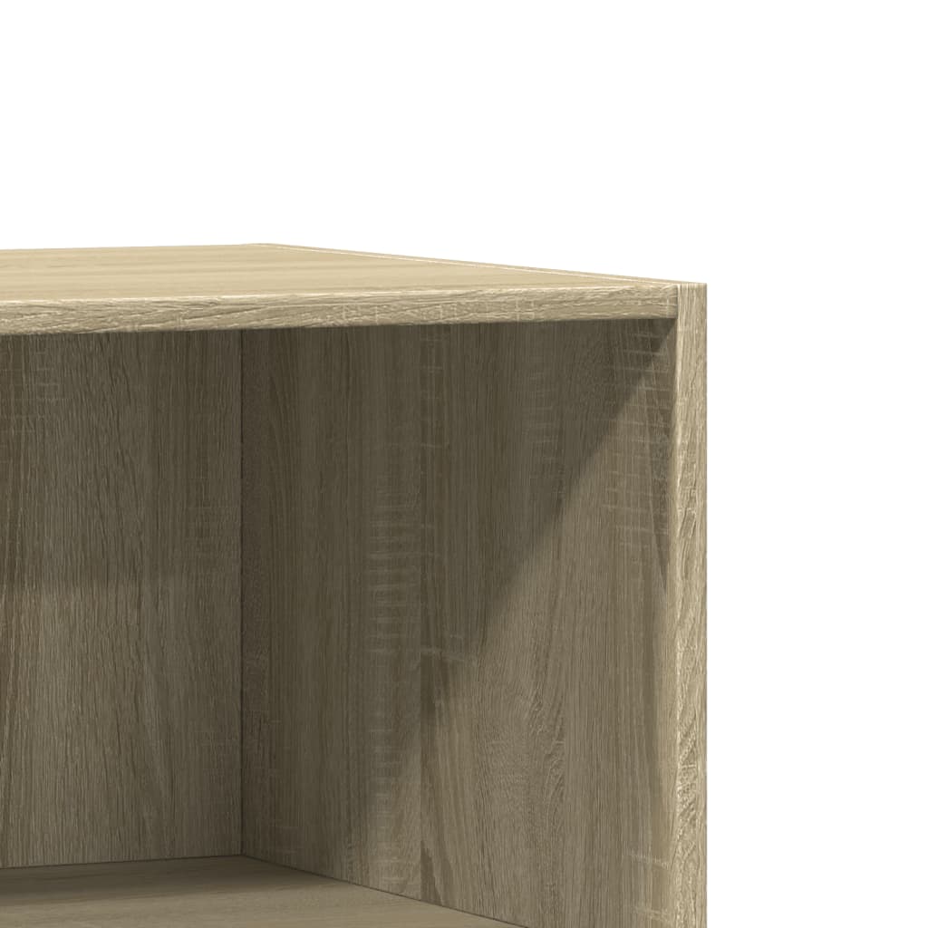 vidaXL Drabužių spinta, sonoma ažuolo, 77x48x102cm, apdirbta mediena