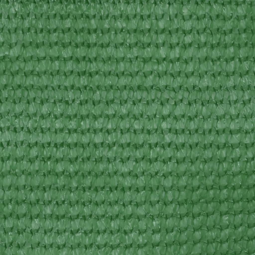 vidaXL Balkono pertvara, šviesiai žalios spalvos, 75x600cm, HDPE
