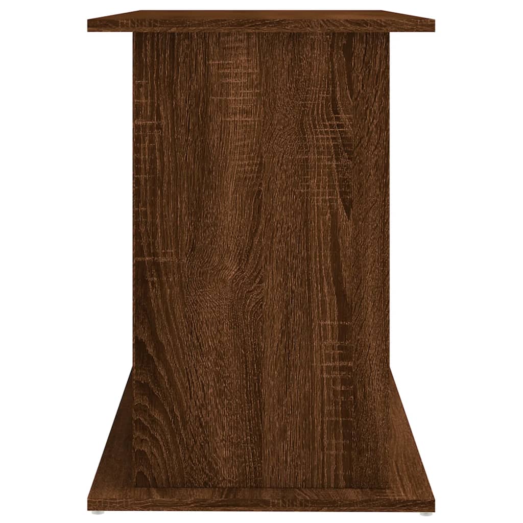 vidaXL Akvariumo stovas, rudas ąžuolo, 101x41x58cm, apdirbta mediena