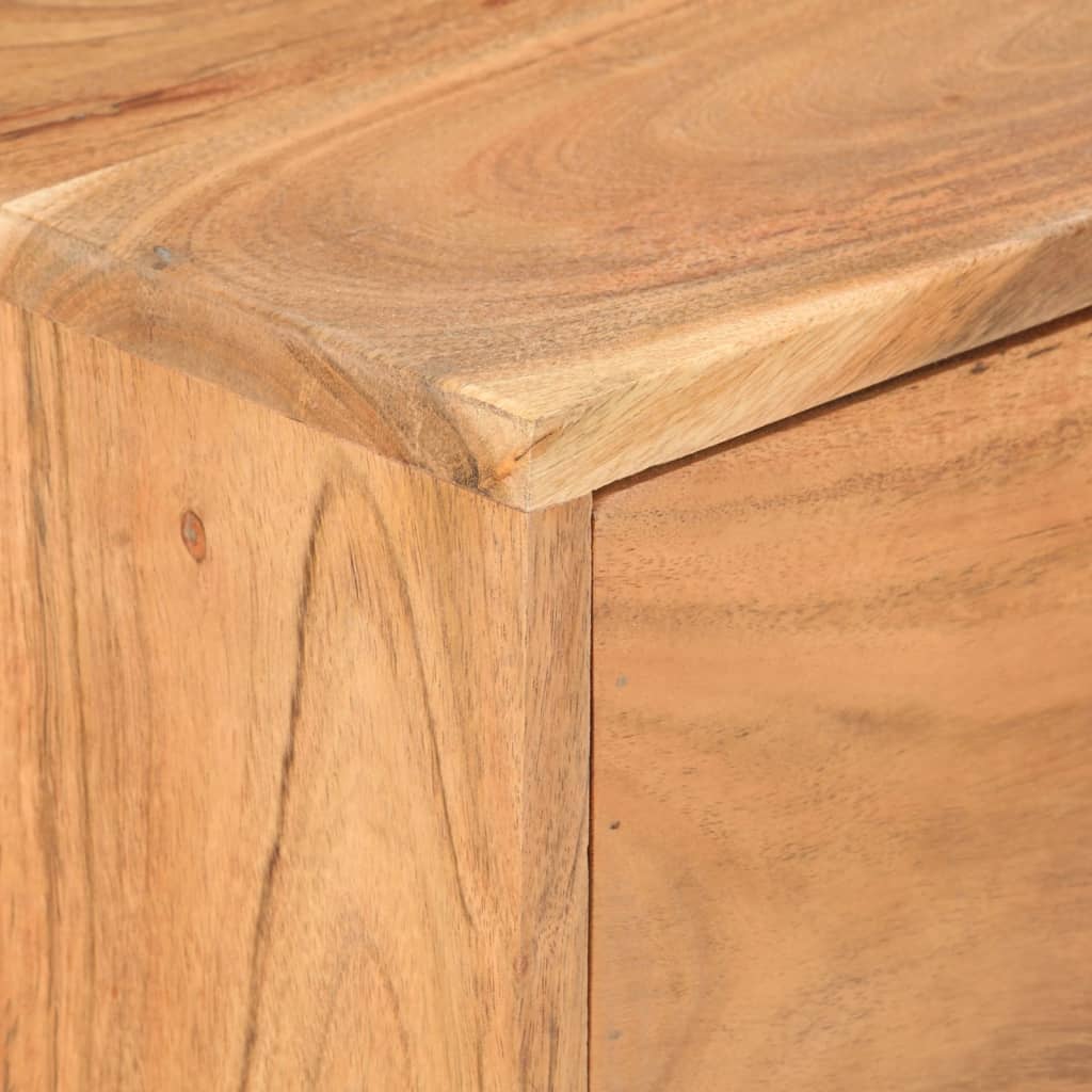 vidaXL Šoninė spintelė, 88x30x73cm, akacijos medienos masyvas