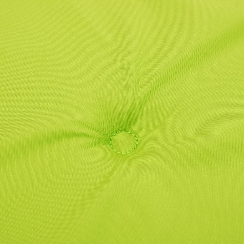 vidaXL Sodo suoliuko pagalvėlė, ryškiai žalia, 100x50x3cm, audinys