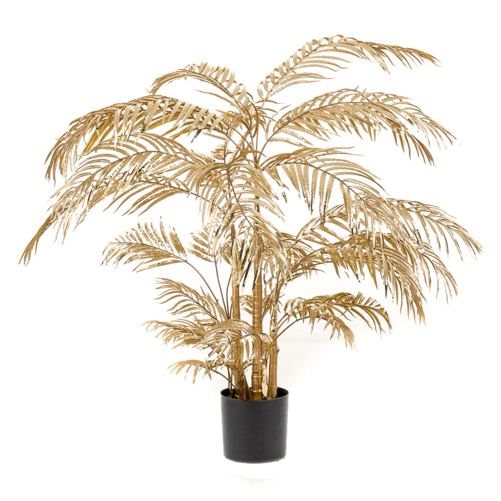 Emerald Dirbtinė palmė Areka, auksinės spalvos, 145cm